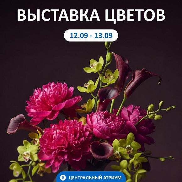 Выставка цветов в ТРК «Галактика»!